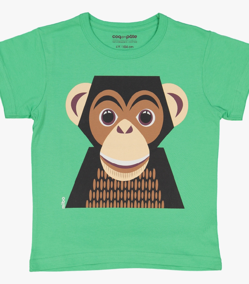 T-shirt Mibo Chimpanzé