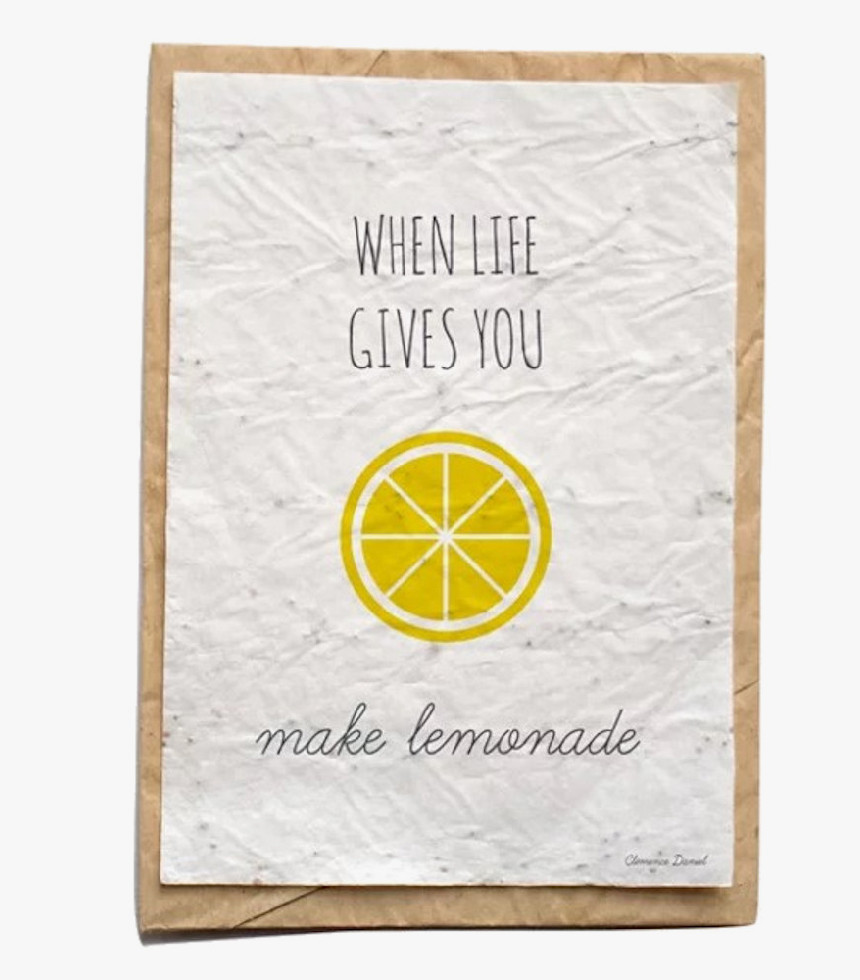 Carte à planter Make Lemonade
