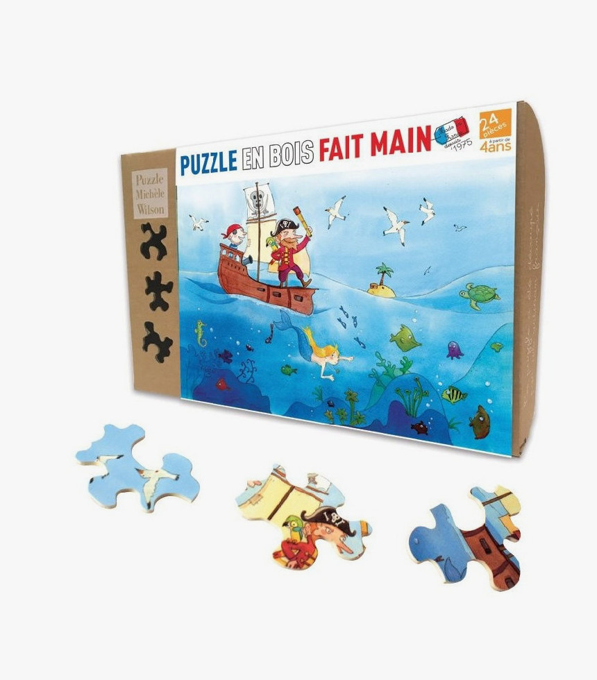 Puzzle pour enfant Les pirates 24 pièces