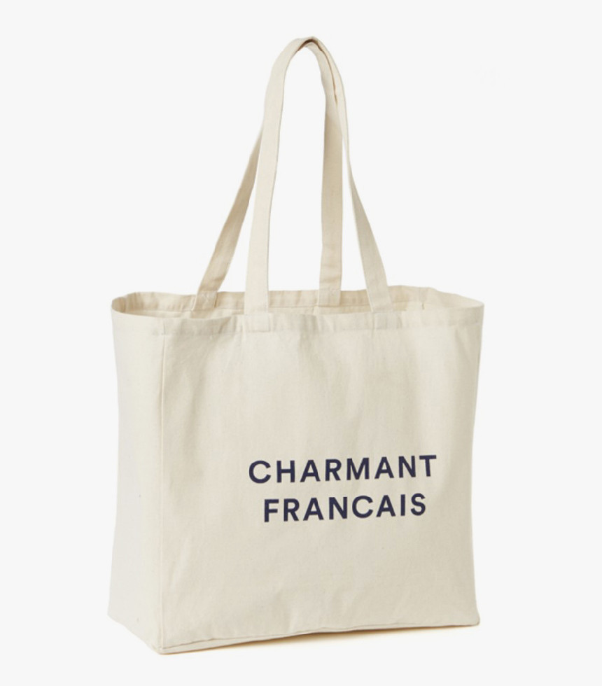 Sac cabas en coton bio Charmant Français