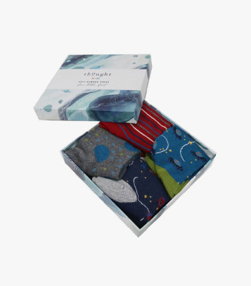 Box Chaussettes Bébé Fusée