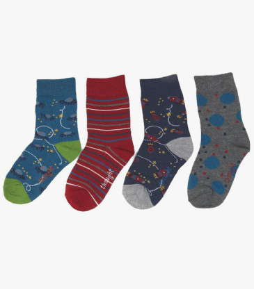 Box Chaussettes Bébé Fusée