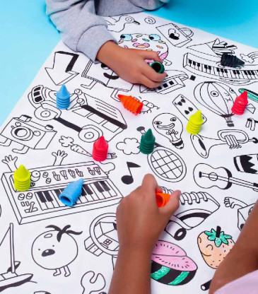 Omy fingers crayons