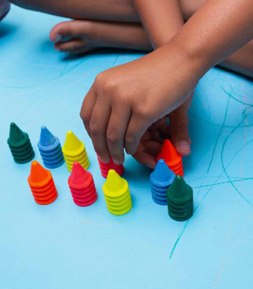 Omy fingers crayons