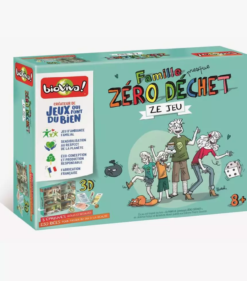 Jeu de société La famille presque zéro déchet