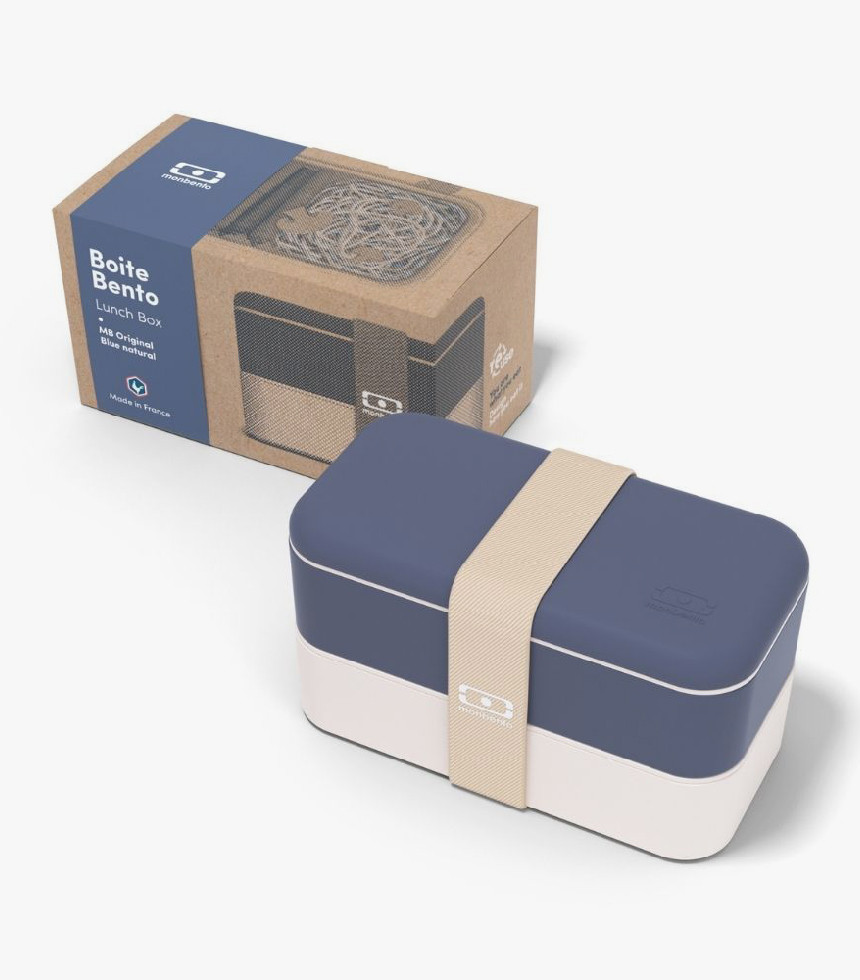 Mon Bento original bleu 1L
