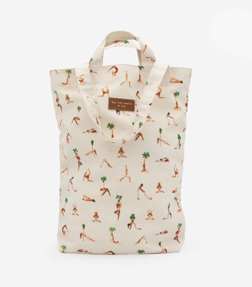 Tote Bag motif Yoga