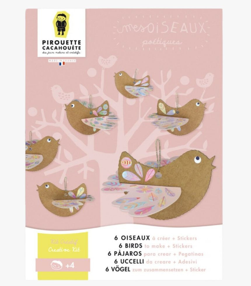 Kit créatif Oiseaux poétiques