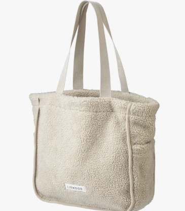 Tote bag effet Mouton