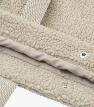 Tote bag effet Mouton