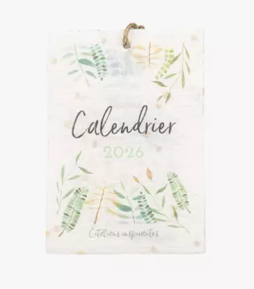 CALENDRIER A PLANTER CIT 2026