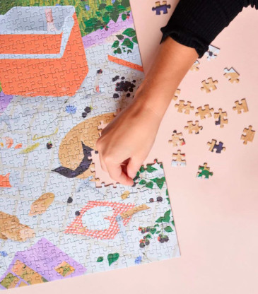 Puzzle le casse-croûte 1000 pièces