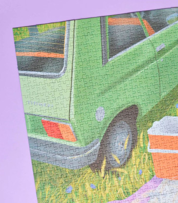 Puzzle le casse-croûte 1000 pièces