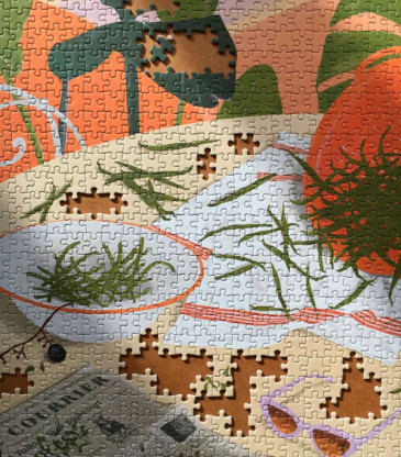Puzzle les haricots verts 1000 pièces