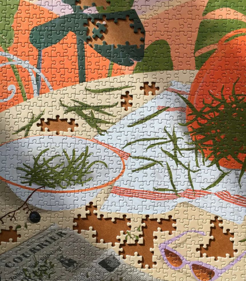 Puzzle les haricots verts 1000 pièces