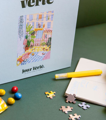 La classe verte puzzle 1000 pièces