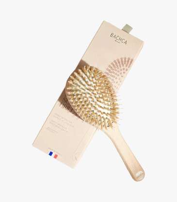 Brosse cheveux Soin et Brillance poils sanglier et nylon