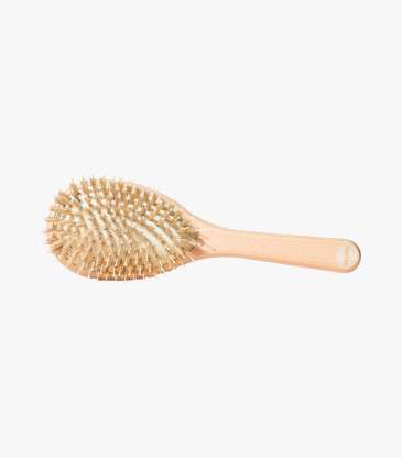 Brosse cheveux Soin et Brillance poils sanglier et nylon