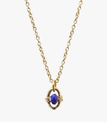 Collier Orphée lapis lazuli