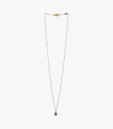 Collier Orphée grenat