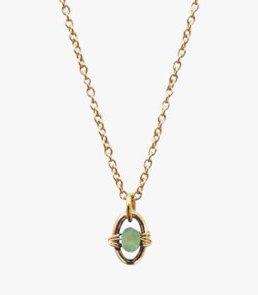 Collier Orphée aventurine...