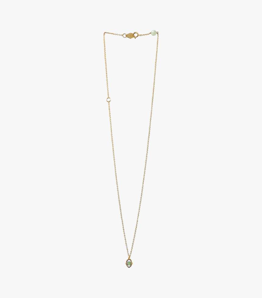 Collier Orphée aventurine verte