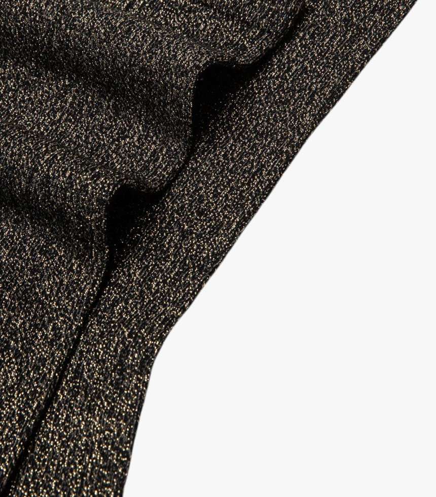 Chaussettes pailletées noir