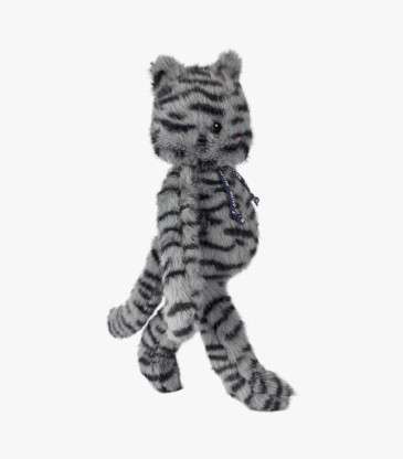 Peluche chat Méloé grisouille