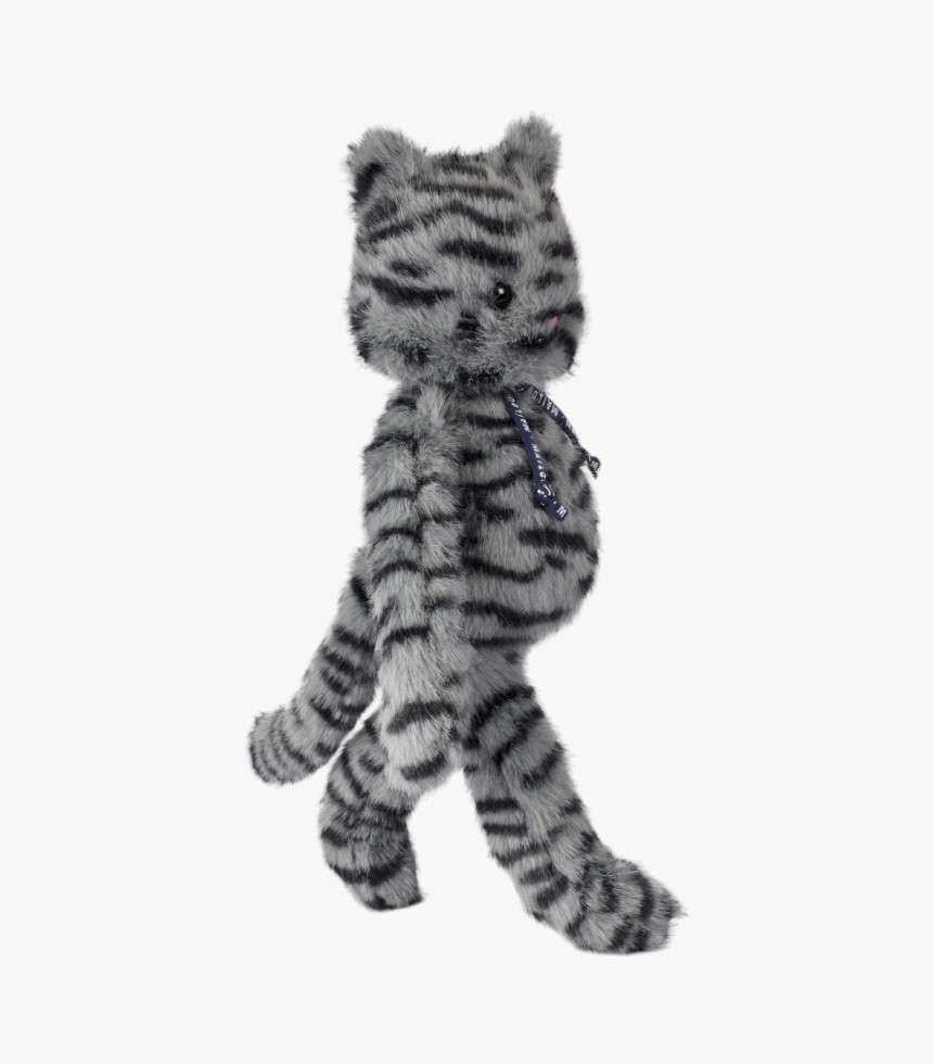 Peluche chat Méloé grisouille