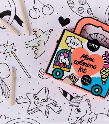 Kit de coloriage Lily licorne