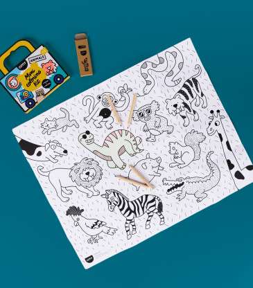 Kit de coloriage Mini Animals