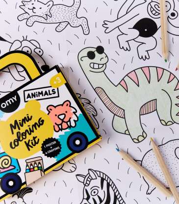 Kit de coloriage Mini Animals