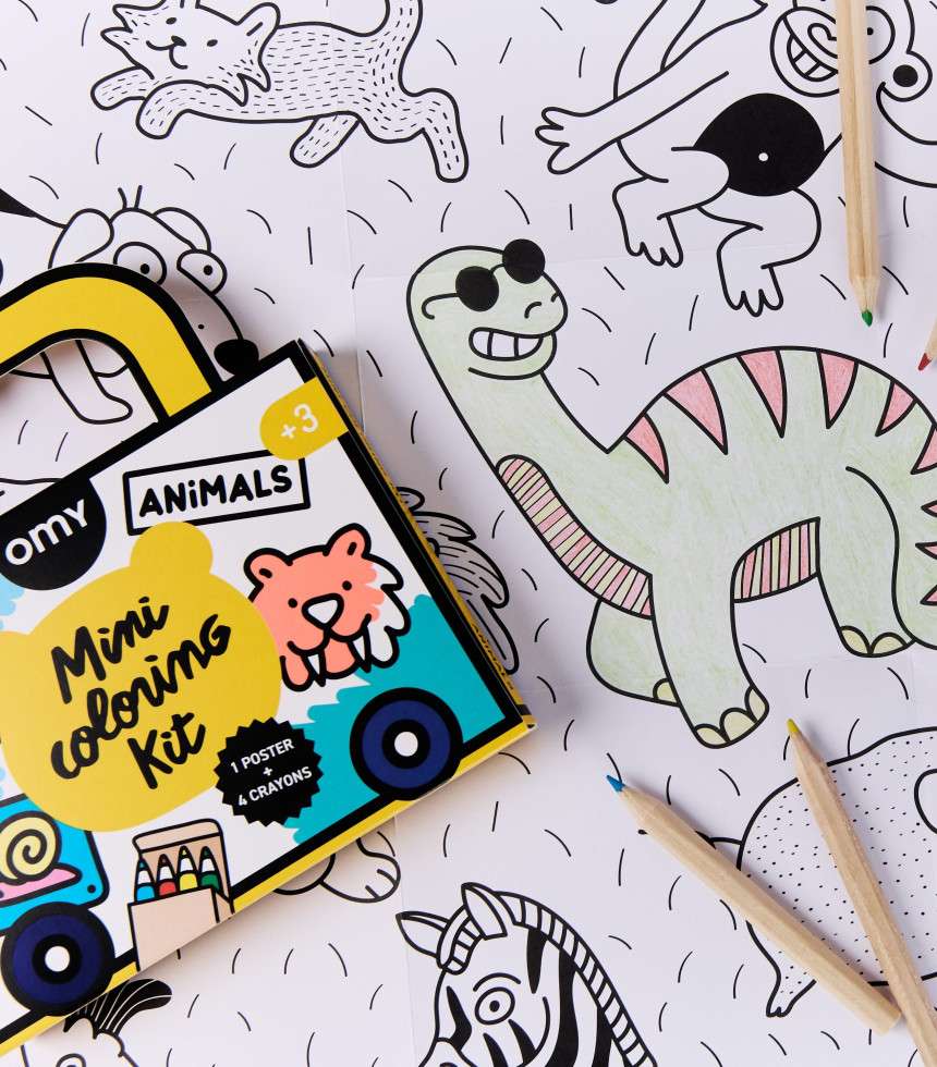Kit de coloriage Mini Animals