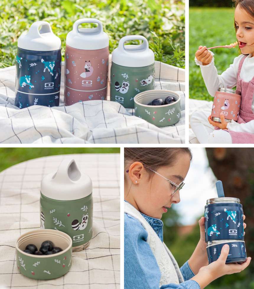 Boite thermos Handy cannelle renard