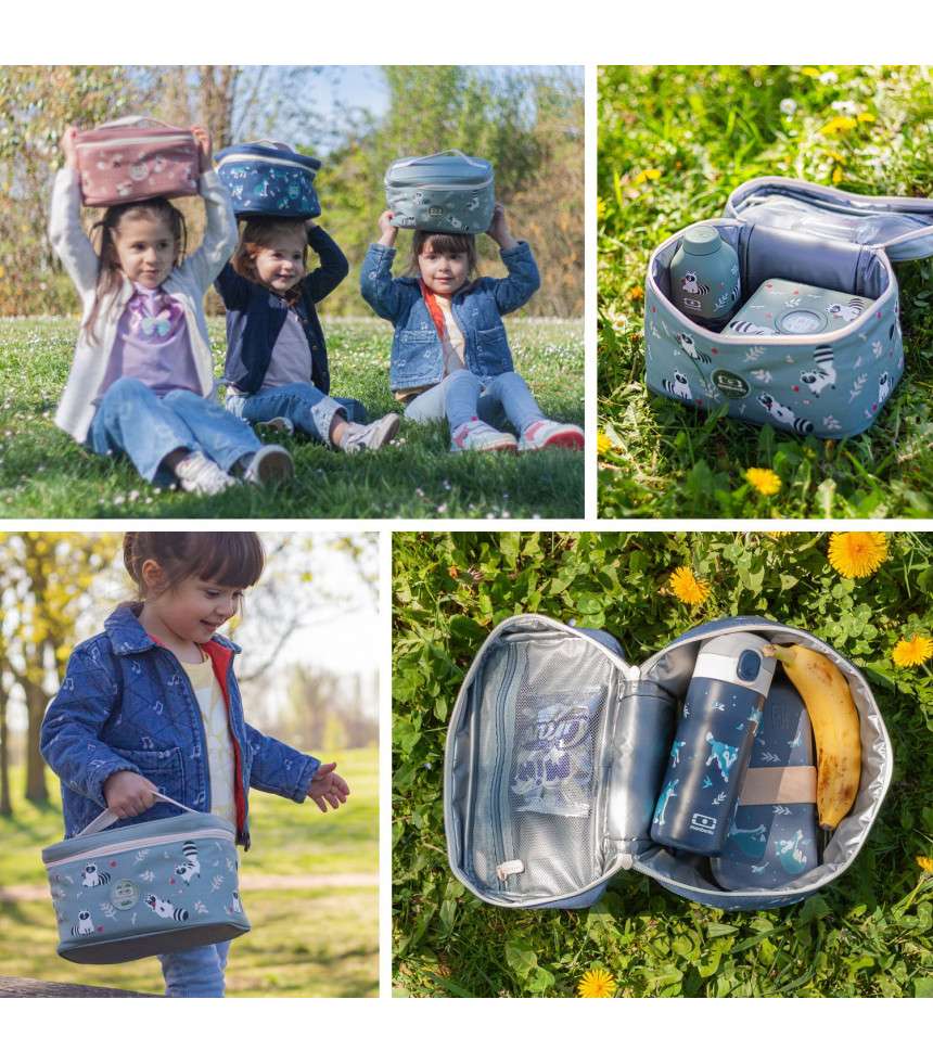 Sac repas isotherme Frosty Fox cannelle