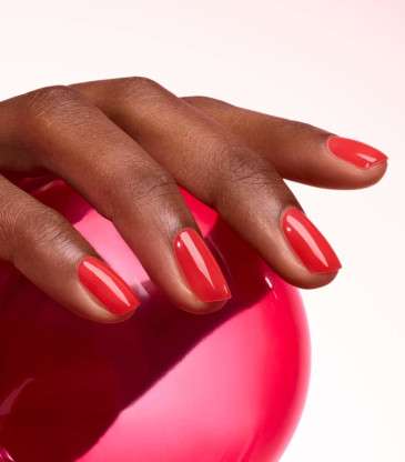 Vernis à ongles Green Twizzle Jelly rouge