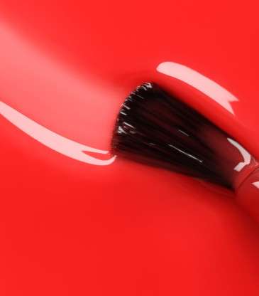 Vernis à ongles Green Twizzle Jelly rouge