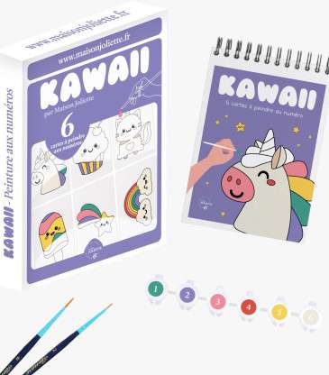 Peinture aux numéros Kawaii