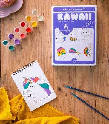Peinture aux numéros Kawaii
