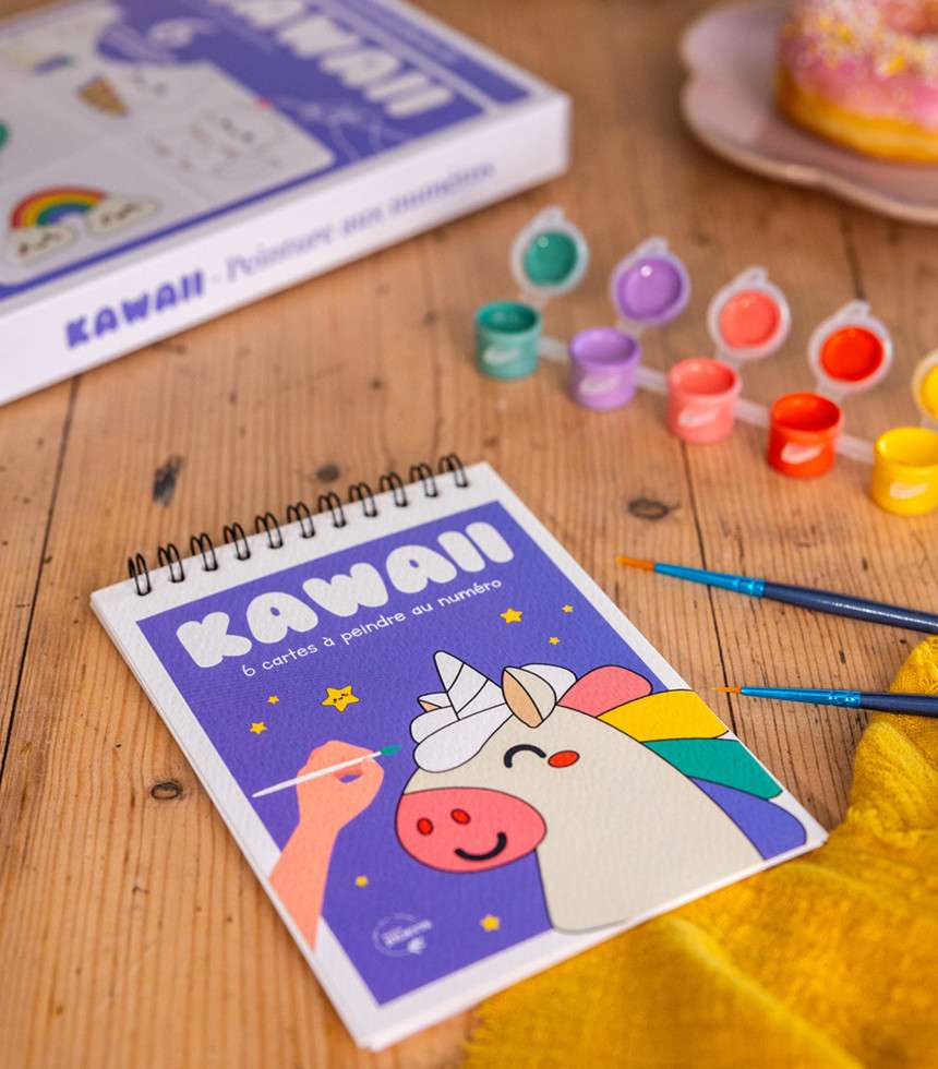 Peinture aux numéros Kawaii