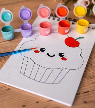 Peinture aux numéros Kawaii