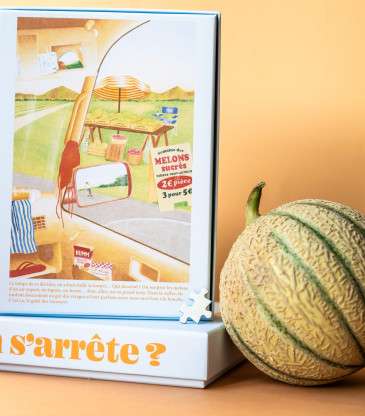 Puzzle On s'arrête melons estivaux 500 pièces