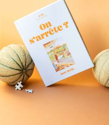 Puzzle On s'arrête melons estivaux 500 pièces