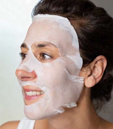 Masque bio-cellulose Éclat & Pureté orange