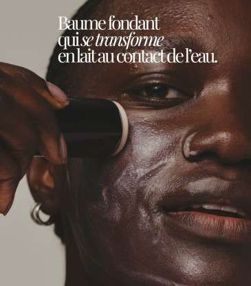Huile lactée nettoyante solide
