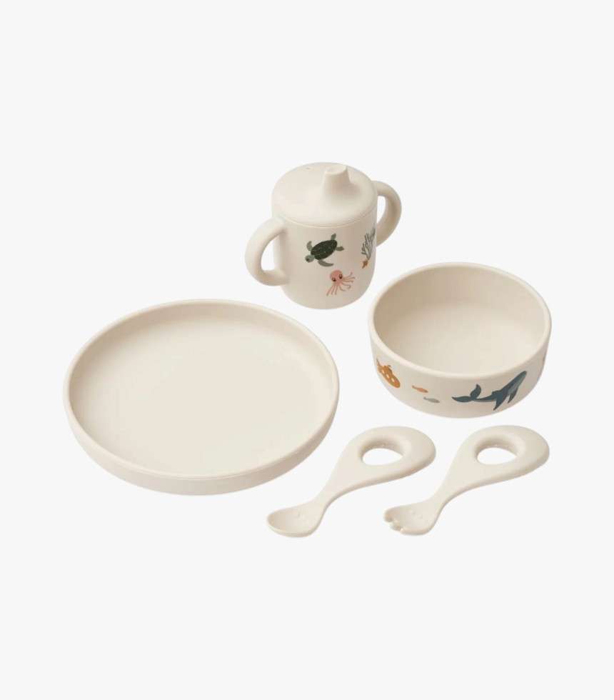 Set vaisselle Ryle sea creature sandy