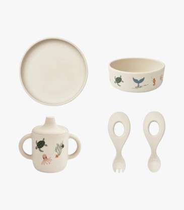 Set vaisselle Ryle sea creature sandy