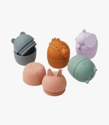 Jouets de bain Gaby multicolore x5