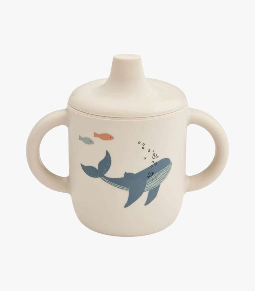 Tasse d'apprentissage Neil créatures marines sandy