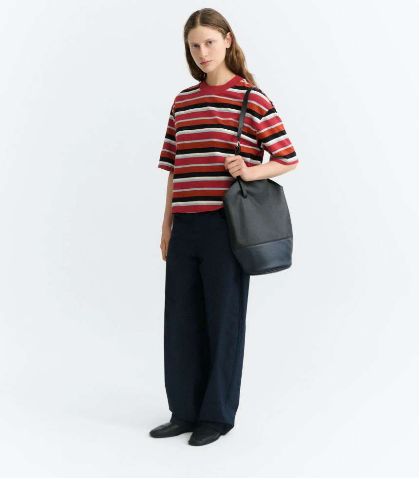 T-shirt Lena rayures multicolores